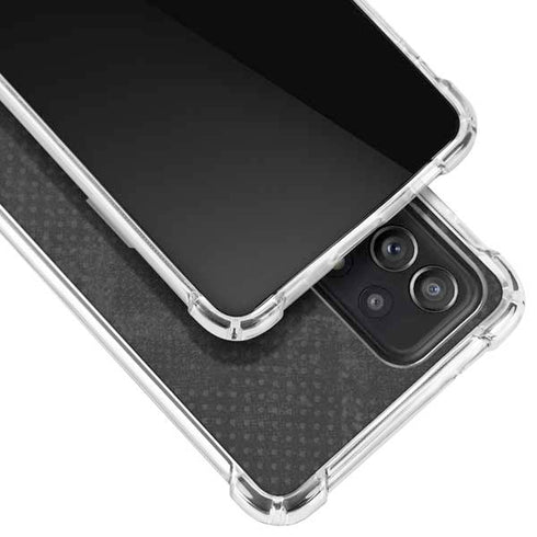 MLB Texas Rangers Jays Dark Wash Galaxy A72 5G Clear Case